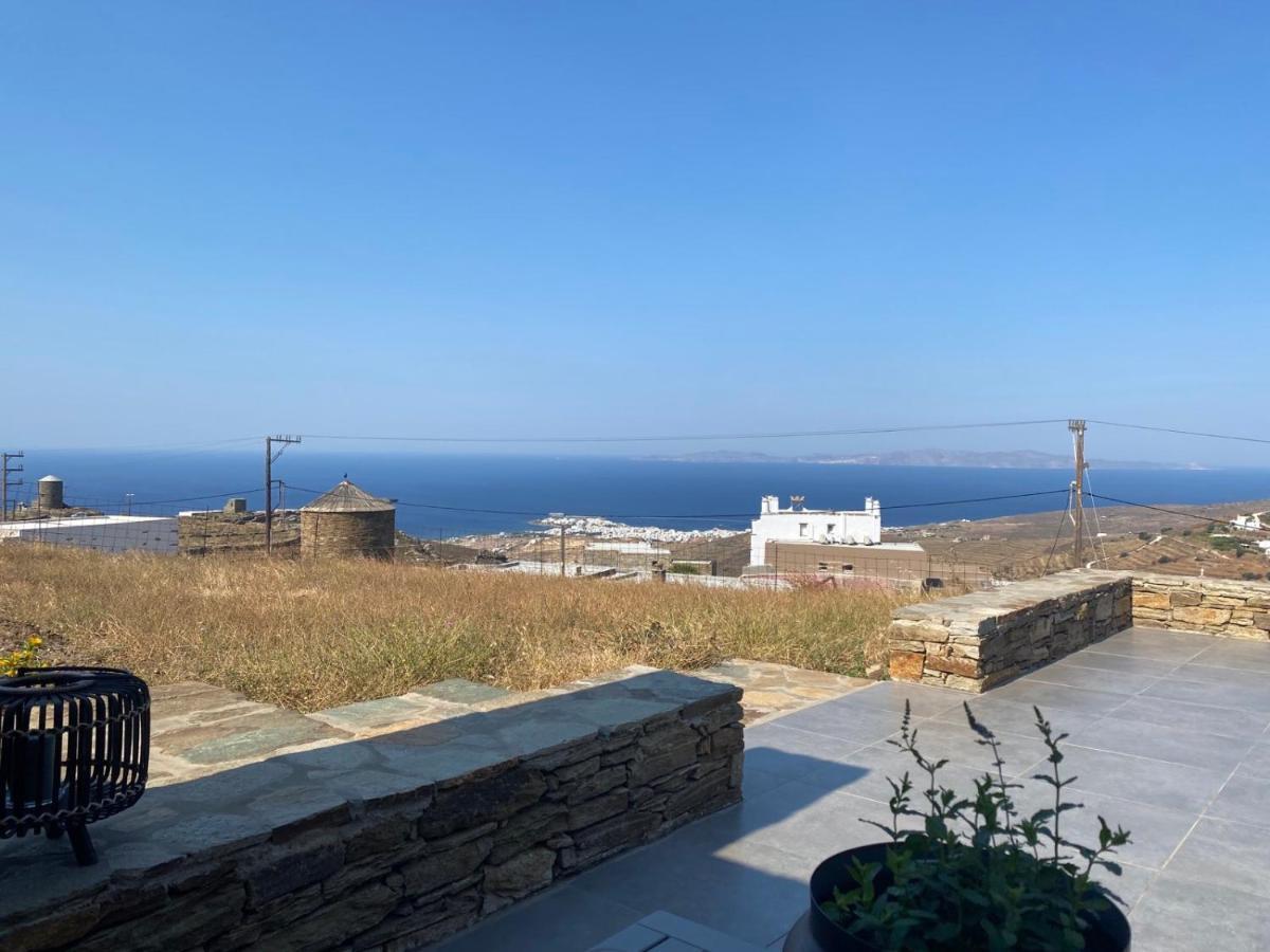 Brown Lotus Tinos Villa Triandaros  Exterior photo